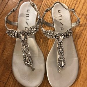unisa rhinestone sandals